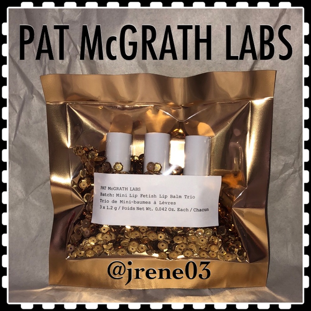 PAT McGRATH LABS mini Lip Fetish Balm Trio